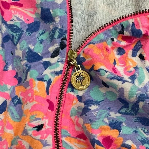 Lilly Pulitzer coco coral crab skipper popover - Picture 3 of 6